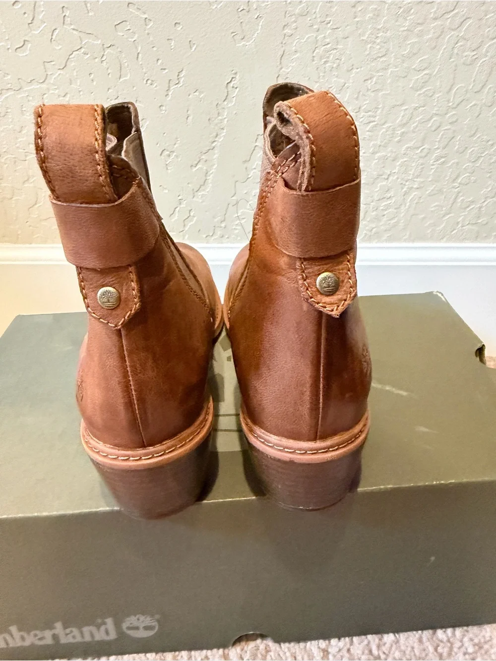 Timberland Women’s Brown Leather Chelsea Boots